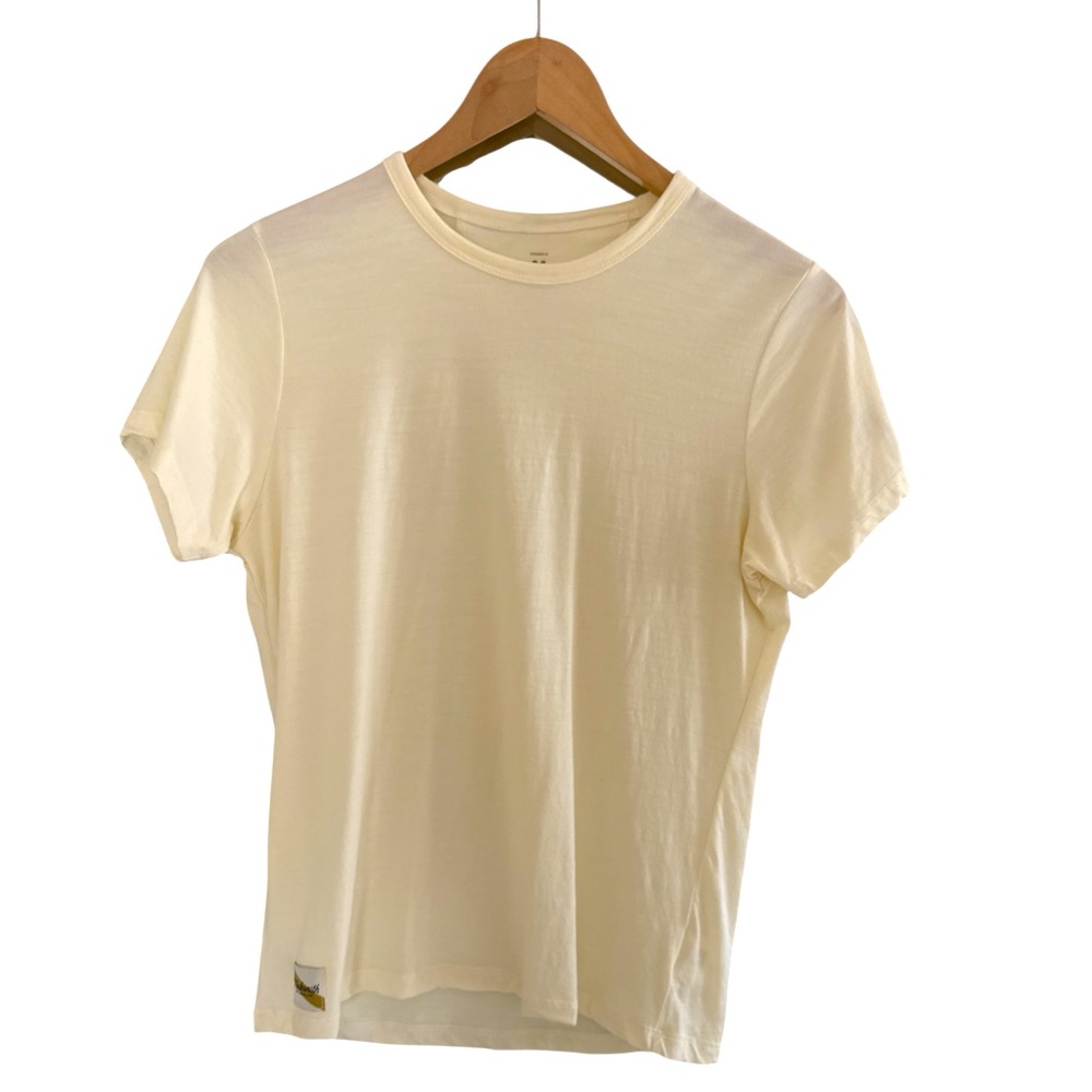 Tracksmith Women’s harrier tee ivory medium